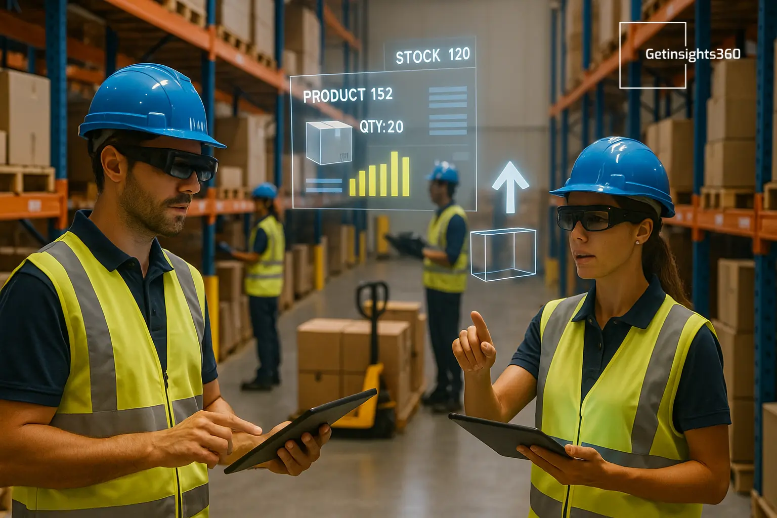 Augmented Reality Warehouse Management System