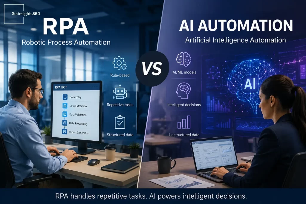 RPA vs AI Automation: Key Differences Explained Simply